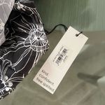 Aerie Unsubscribed Black and White Floral Bikini Top Photo 4