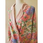 Victoria's Secret VTG Victoria’s Secret Gold Label Floral Robe Nightgown Double Breasted S… Photo 7