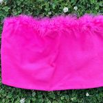 superdown Olivia Strapless Top - Pink Feather Tube Top Photo 1