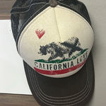 Billabong  California Love Baseball Adjustable Hat Grey Nature Bear Photo 0