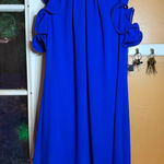 Vince Camuto  Royal Blue Shift Dress Formal size 6 NWT Photo 0