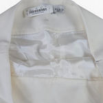 White House | Black Market WHBM Ivory High Rise Wide Leg Trousers Flare Leg USA Made Dress Pants Size 12 Photo 7