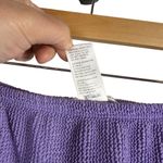 Good American Always Fits Sculpt Mini Skirt Beach Cover Up Purple Size 5/6 Photo 5