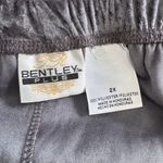 TR Bentley Plus Blue Velour Maxi Skirt SIze 2x Photo 3