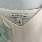 Banana Republic 100% Silk Floral Spaghetti Strap Tank Top S Photo 2