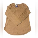 Nba  Apparel Philadelphia 76ers Women’s Long Sleeve Sand Color Shirt - Large Photo 1