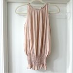 Ramy Brook  Sleeveless Lauren High Neck Blouse, Light Pink Blush, Sz Extra Small Photo 4