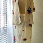 Vintage Floral Polyester 2piece set Size 4 Photo 0