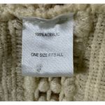 Rue 21 Beige Infinity Scarf with Fringe Photo 6