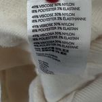 Anthropologie  Nina Velvet Sweater Ivory Scrolls Women's Size‎ XL Photo 6