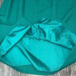 Plaza South Petites Green Beaded Evening Church Skirt Size 8 Photo 4