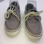 Sperry Top Siders Bahama with Gray Herringbone Cotton Canvas for Wormen Photo 3