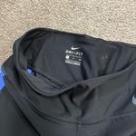 Nike Women's Power Black / Blue Running Crop Leggings Size S Photo 3
