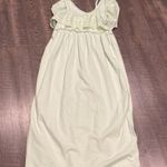 ZARA  eyelet ruffle midi long dress Photo 6