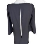 Lafayette 148  New York - Black Wool Blend Sheath Dress Sz S Photo 5