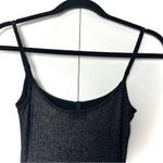 SKIMS Soft Lounge Slip Maxi Dress in Onyx Foil Glitter NWT Photo 10