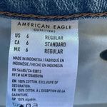 American Eagle NWOT  Rainbow Button Down Blue A-Line Women’s Skirt SZ 6 #1314 Photo 9