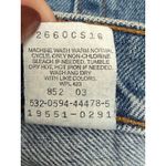 Levi's Vintage  551 Relaxed Fit Tapered Leg Jeans 16 Long Made in USA High Rise Photo 6