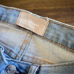 Everlane Straight Leg Jeans Pants Fringe Distr Hem Light Wash 27 High Rise Photo 6