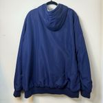 NFL‎ Branded Dallas Cowboys Ladies Reversible Hooded Navy/Gray Jacket Coat Sz 2X Blue Photo 2