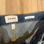 frame denim NWT Le Easy Flare Jeans Undone Hem Drizzle 30 Photo 5
