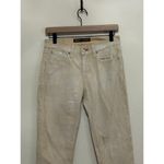 Ralph Lauren Black Label Jeans Womens Size 27 Salvage Yellow Tan Pants TINY FLAW Photo 1