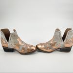 Corral Circle G Copper Overlay Cut Out Ankle Boots Booties Size 5.5 Photo 75