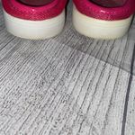 Nine West slip on sneakers pink w/white soles sz 7 women Photo 4