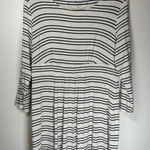 Soma  Loungewear Striped Knit Dress Tunic Soft Stretchy Women’s Size Large Photo 0