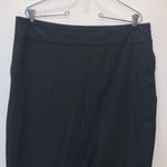 Old Navy Stretch Black Office Midi Pencil Skirt Photo 1