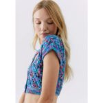 Urban Outfitters NWOT Lottie Cropped Cardigan Crochet Photo 3