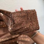 Gianni Bini Bronze Sequin Blazer Size Small Photo 5