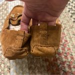 Sam Edelman Falto Tan Suede driving loafers with gold tone horsebit size 8.5 Photo 6