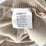 Gaberly Boatneck Slouchy Cozy Tan Batwing Sleeve Women's Sweater One Size Size undefined Photo 4