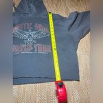Hollister  Y2K Mystic Soul World Tour Cropped Gray Sweatshirt,Hoodie,Size M,Women Photo 4