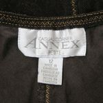 Vintage Y2K Casual Corner Brown Corduroy Skirt Size 12 Photo 7