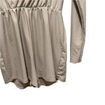 Missguided Crepe Wrap Playsuit Romper Stone Size 6 Photo 3