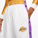 NWT NIKE X AMBUSH Womens track pants LA Lakers warmup tear away $200.00 tags XS Gold Photo 4