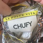 CHUFY bruna floral cotton silk shirt dress in yellow size M, nwt Size M Photo 5