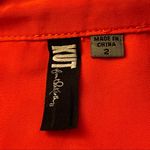 Kut From The Kloth Kut from the Kloth Coral Midi Shirt Dress With Pockets Size 2 Photo 3