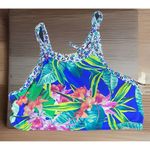 Tommy Bahama NWT $99 Orchive Groves Reversible High Neck Bikini Top Size S Photo 5