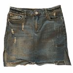 Almost Famous Denim Skirt Sz 7 Photo 0