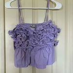 Purple Ruffled Top by Photo 0