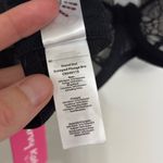 NWT Curvy Kate Stand Out Scooped Plunge Bra in Black Sparkle Photo 6