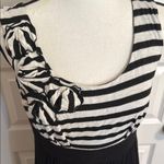 kim rogers Black and White Striped Maxi Dress Photo 1