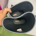 Hunter  original glossy gray rain boots waterproof modern‎ trendy woman’s size 10 Photo 8