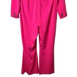 Karen Millen  Compact Viscose Tailored Button Jumpsuit Hot‎ Pink NWT Women’s 14 Photo 10