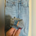 Madewell Classic Straight Jeans in Sayles Wash Pride Rainbow Selvedge Edition 25 Photo 9