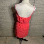 J.Crew Linen Pink Spaghetti Strap V Neck Elastic Waist Tank Mini Dress Size S Photo 1