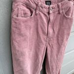 BDG  urban outfitters mom high rise Pink Corduroy Straight Leg Pants size 30 Photo 5